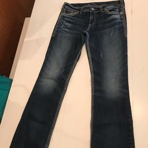 Silver Suki 17” Jeans